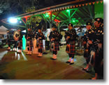 Wantagh Pipe Band at the Winter Wonderland - Photo by John Kelly