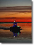 Gradient Sky, Wandering Boat - Photo by Nicole Vozzi